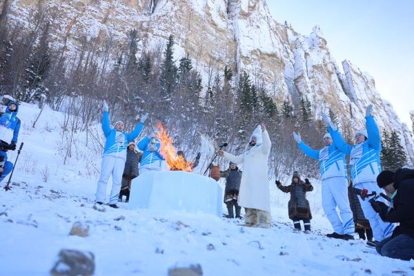 В Якутии зажгли огонь VIII международных игр «Дети Азии»