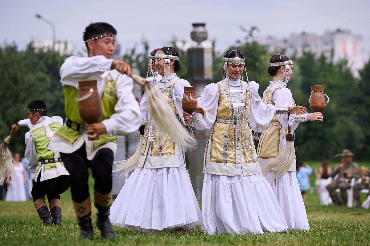 Более 17 тысяч человек стали гостями Якутского национального праздника Ысыах в «Коломенском»